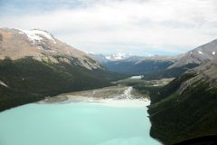 19 Berg Lake, Mumm Peak, Calumet Ridge, Calumet Peak, Adolphus Lake From Helicopter On Flight To Robson Pass.jpg